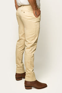 Bachelor Mens Regular Fit Chino Pant - Bone