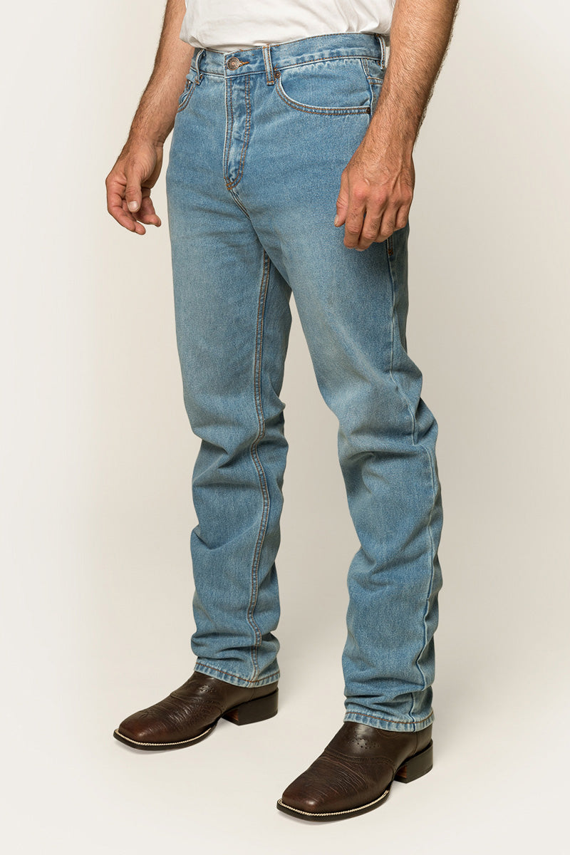Barrington Mens Slim Fit Jean - Light Wash Blue