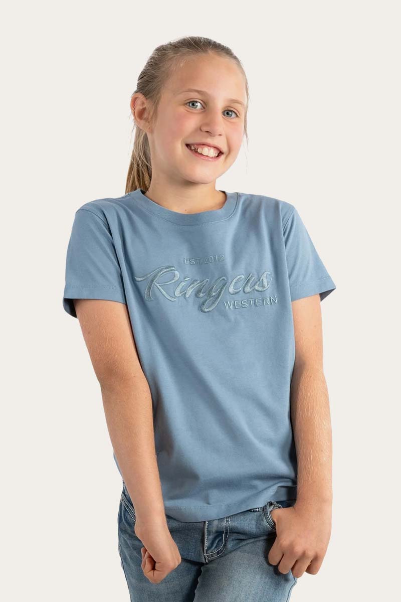 Sheffield Kids Classic Fit T-Shirt - Faded Denim