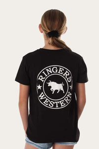 Signature Bull Kids Classic Fit T-Shirt - Black/White